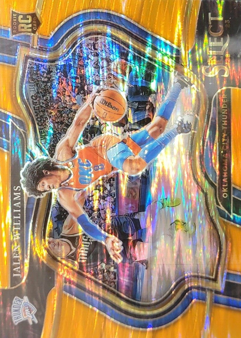 Jalen Williams 2022 Select #282 Courtside Orange Flash Price Guide