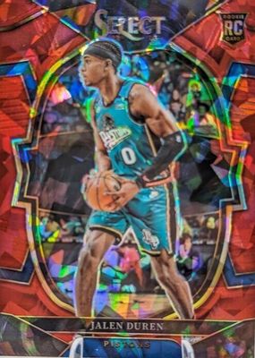 2022 Select #98 Concourse Red Cracked Ice