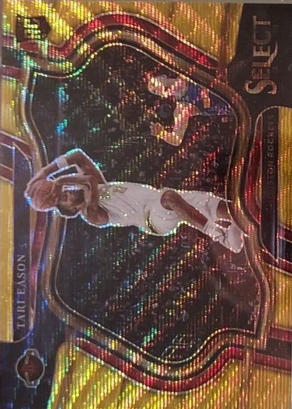 Tari Eason 2022 Select #278 Courtside Gold Wave /10 Rookie RAW