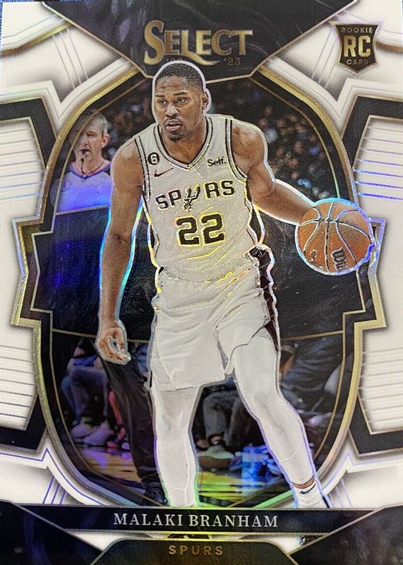 Malaki Branham 2022 Select #95 Concourse White /149 Rookie SGC 10