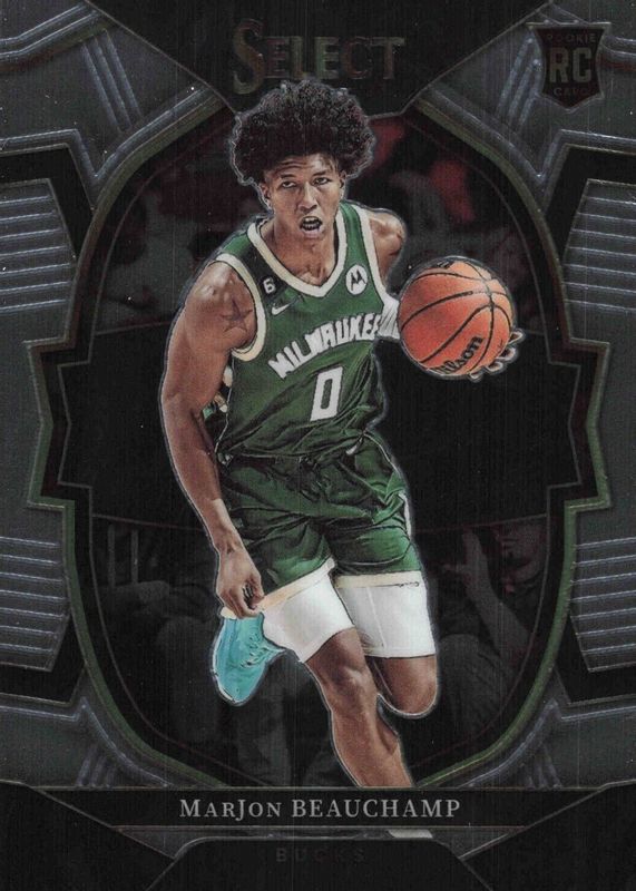 MarJon Beauchamp 2022 Select #75 Concourse Rookie PSA 10