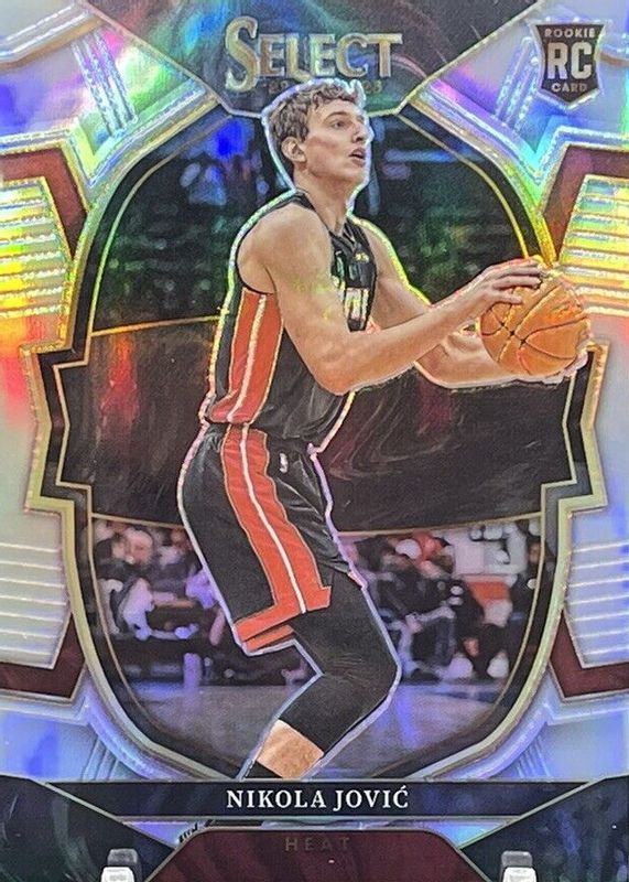 Nikola Jovic 2022 Select #91 Concourse Silver Rookie RAW