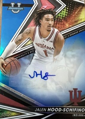 2022 Bowman Best University #BOA-JHS Best of 2022 Autographs - Blue Refractor /150