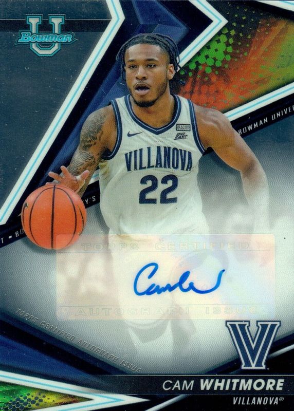 Cam Whitmore 2022 Bowman's Best University #BOA-CW Best of 2022 Autographs PSA 9