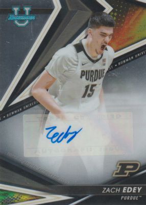 2022 Bowman Best University #BOA-ZE Best of 2022 Autographs