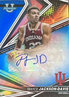 2022 Bowman Best University #BOA-TJ Best of 2022 Autographs - Blue Refractor /150