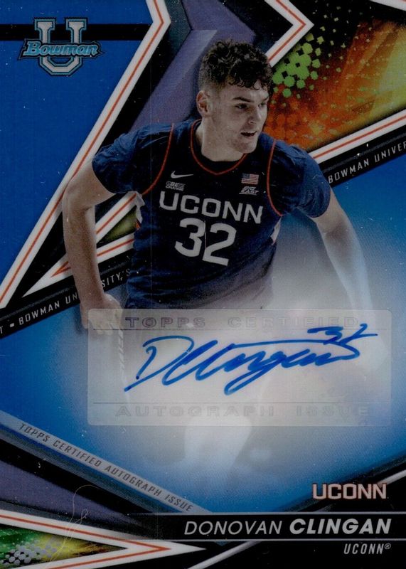 2022 Bowman's Best University #BOA-DC Best of 2022 Autographs - Blue Refractor /150