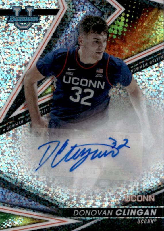 2022 Bowman's Best University #BOA-DC Best of 2022 Autographs - Speckle Refractor /25