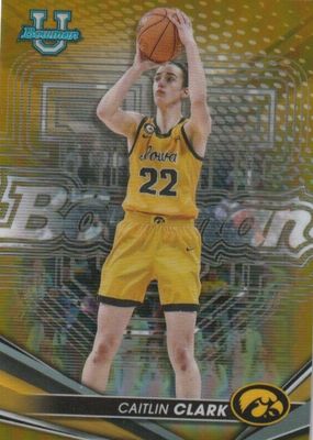 2022 Bowman's Best University #50 Gold Refractor /50