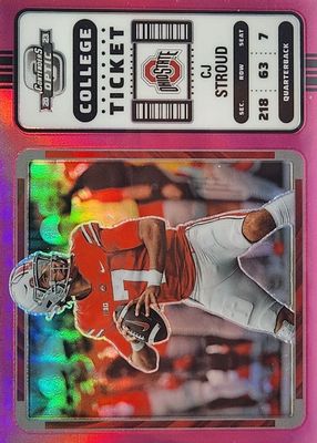 2023 Chronicles Draft Picks #2 Contenders Optic - Pink