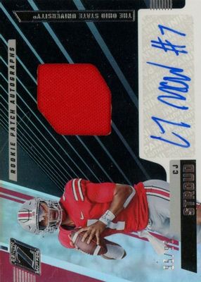 2023 Chronicles Draft Picks #ZA-CJ Zenith Rookie Patch Autographs (/99)