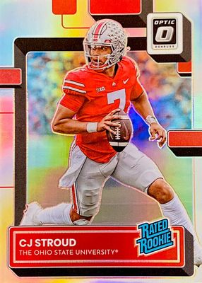 2023 Chronicles Draft Picks #5 Optic Rated Rookie - Holo