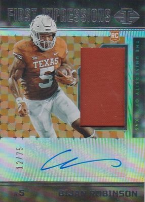 2023 Chronicles Draft Picks #II-BR Illusions First Impressions Autographed Memorabilia (/75)