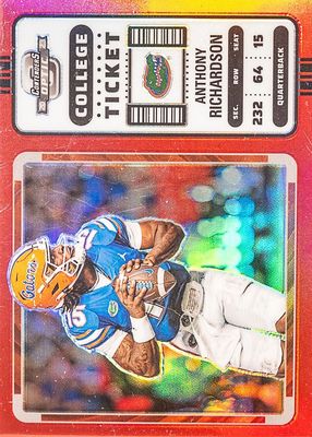 2023 Chronicles Draft Picks #4 Contenders Optic - Red /149