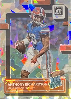 2023 Chronicles Draft Picks #11 Optic Rated Rookie - Cracked Ice /11