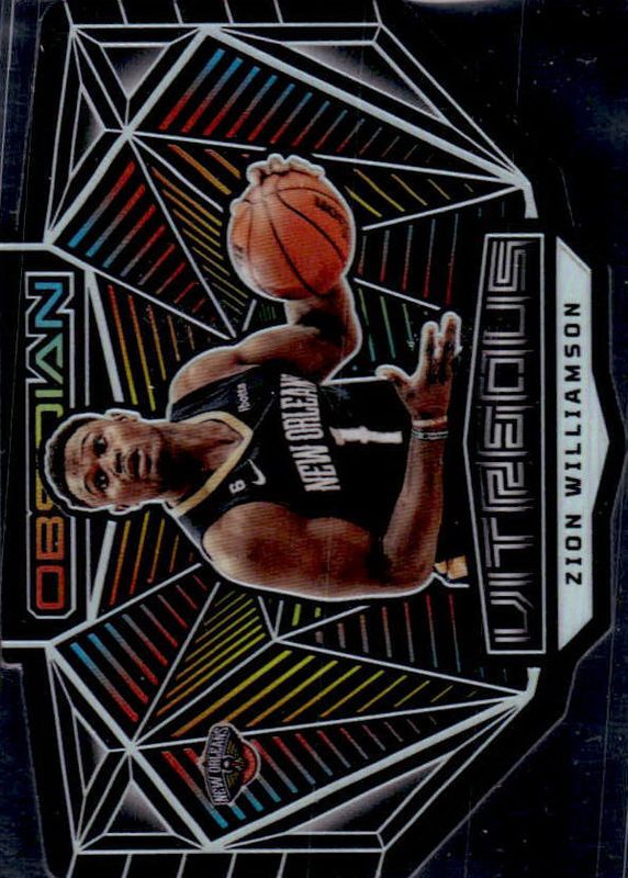 Zion Williamson 2022 Obsidian #12 Vitreous /(SSP) BGS 9