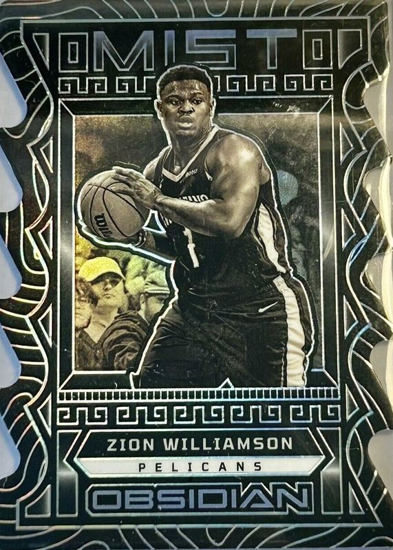 Zion Williamson 2022 Obsidian #21 Mist /(SSP) SGC 9.5