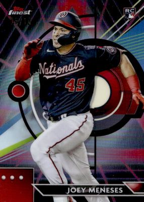 2023 Topps Finest #68 Red/Black Vapor Refractor /10