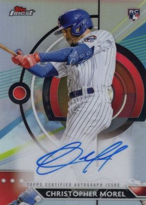 Christopher Morel 2023 Topps Chrome #198 Orange Refractor