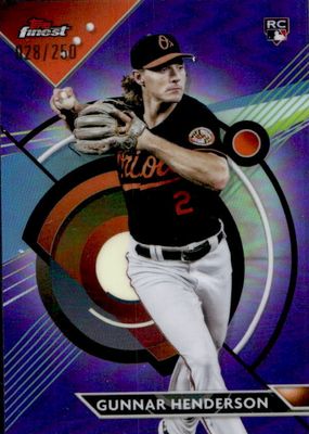 2023 Topps Finest #100 Purple Refractor /250