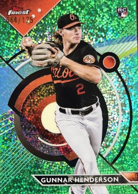 2023 Topps Finest #100 Green Speckle Refractor /125