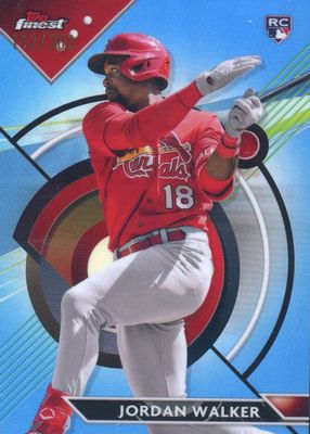 2023 Topps Finest #60 Sky Blue Refractor /300