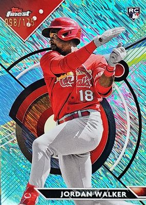 2023 Topps Finest #60 Aqua Shimmer Refractor /175