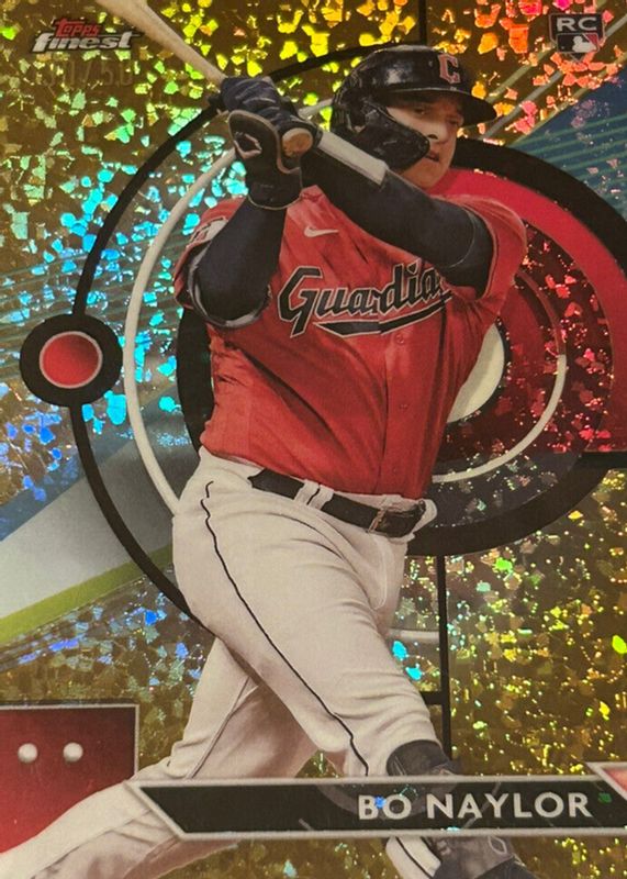 2023 Topps Finest #66 Gold Mini-Diamond Refractor /50