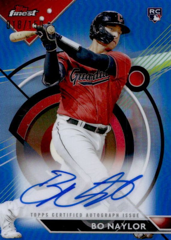 2023 Topps Finest #FA-BN Finest Autographs - Blue Refractor /150