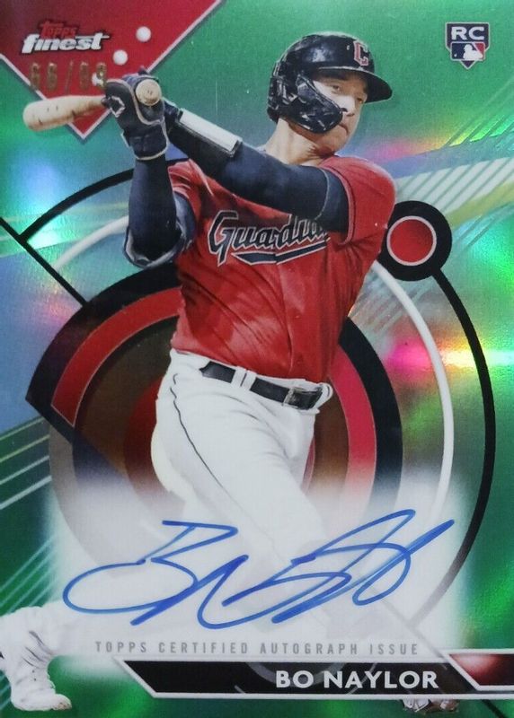 2023 Topps Finest #FA-BN Finest Autographs - Green Refractor /99