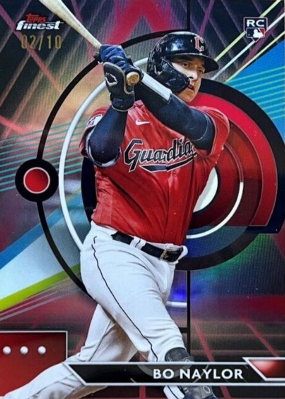 2023 Topps Finest #66 Red/Black Vapor Refractor /10