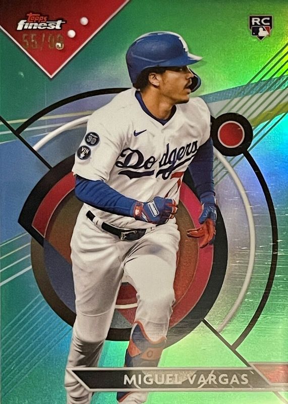 2023 Topps Finest #33 Green Refractor /99