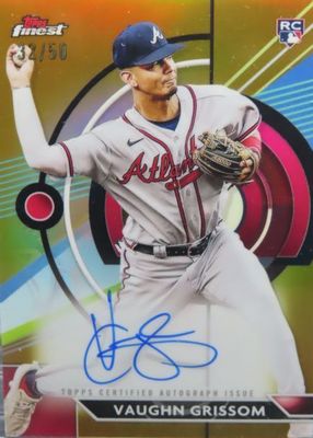 2023 Topps Finest #FA-VG Finest Autographs - Gold Refractor /50