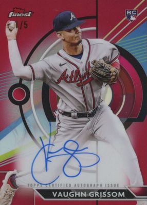 2023 Topps Finest #FA-VG Finest Autographs - Red Refractor /5