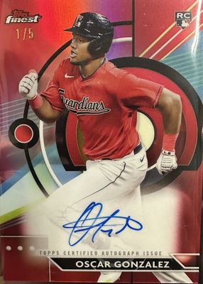 2023 Topps Finest #FA-OG Finest Autographs - Red Refractor /5