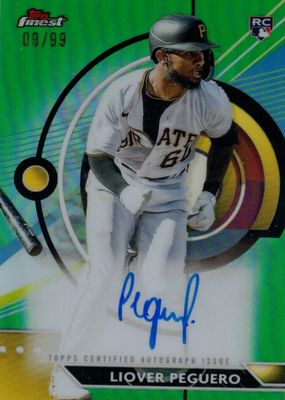 2023 Topps Finest #FA-LP Finest Autographs - Green Refractor /99