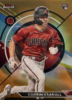 2023 Topps Finest #24 Gold Refractor /50