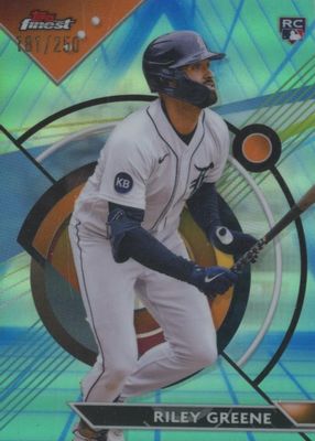 2023 Topps Finest #10 Blue/Aqua Vapor Refractor /250