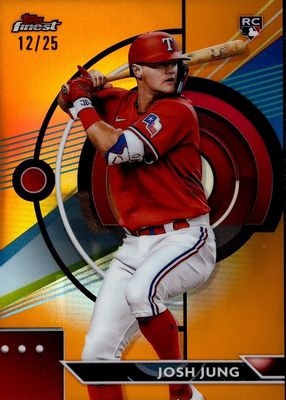 2023 Topps Finest #75 Orange Refractor /25