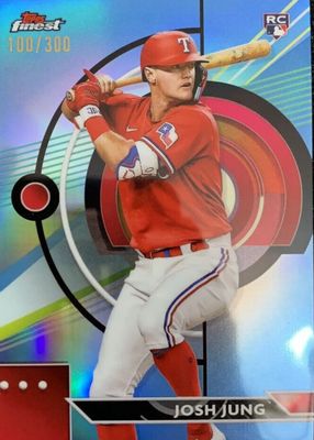 2023 Topps Finest #75 Sky Blue Refractor /300