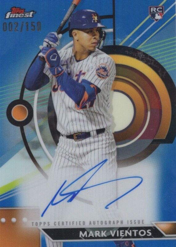 2023 Topps Finest #FA-MVI Finest Autographs - Blue Refractor /150