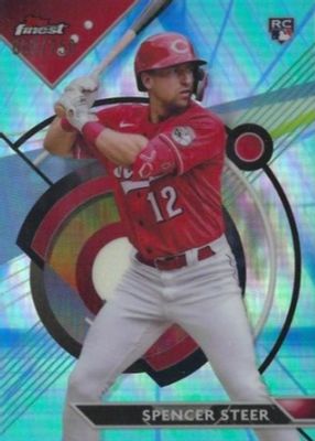 2023 Topps Finest #95 Blue/Aqua Vapor Refractor /250