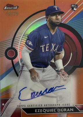 2023 Topps Finest #FA-ED Finest Autographs - Orange Refractor /25