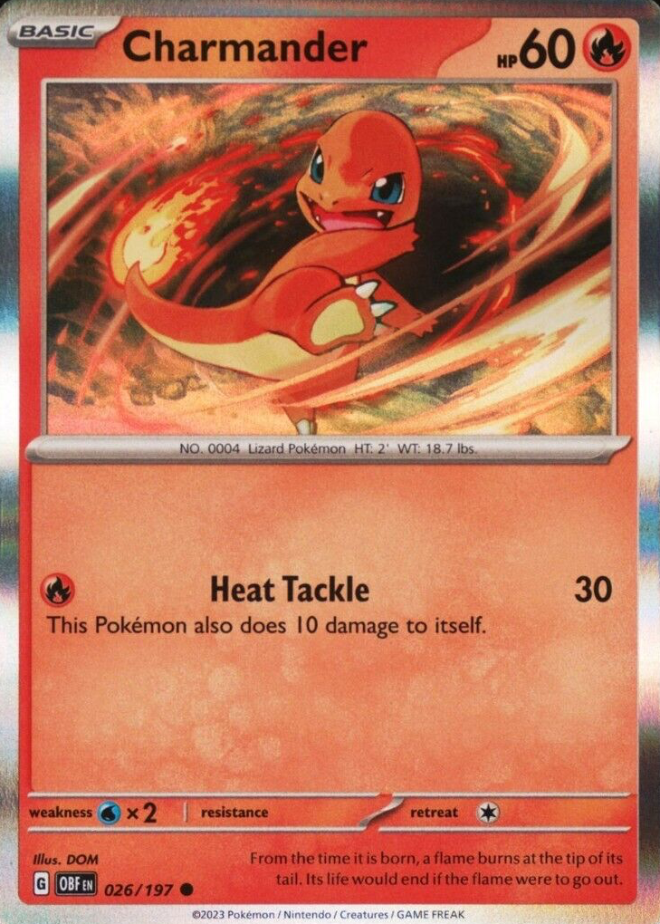 red foil charmander card sleeve 2023 Ultra PRO - 65ct Deck Protector® Sleeves for Pokémon safe polypropylene materials ensure you can sleeve your cards with confidence Pokémon TCG: Scarlet & Violet—Obsidian