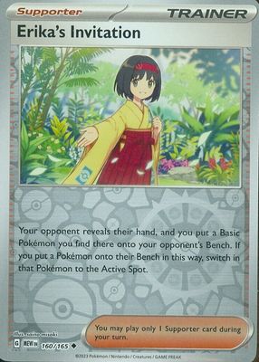 2023 Scarlet & Violet: 151 #160/165 Reverse Holo