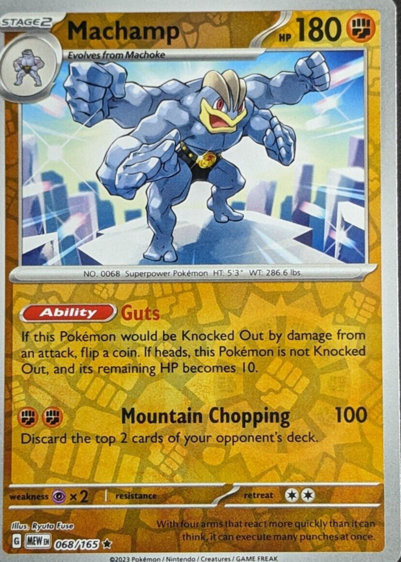 Machamp ポケモンカード 100 HP 1995, 96, 98 MACHAMP POKEMON STAGE II EXCELLENT CONDITION