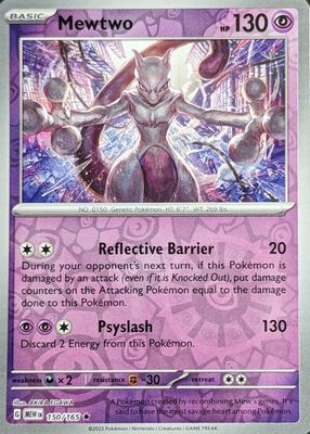 2023 Scarlet & Violet: 151 #150/165 Reverse Holo