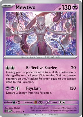 ミュウツー　旧裏　PSA10 1996 mewtwo basic Mewtwo Pokemon 1996 Holo Base Set Japanese 150 EX+ | eBay