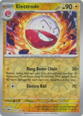 2023 Scarlet & Violet: 151 #101/165 Reverse Holo