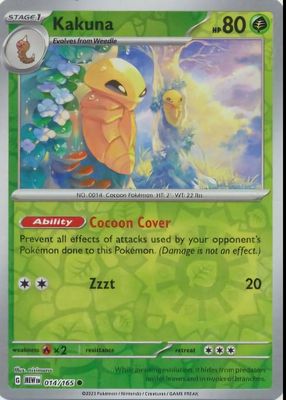 2023 Scarlet & Violet: 151 #014/165 Reverse Holo